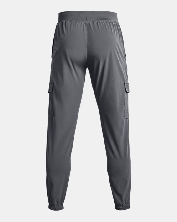 Men's UA Stretch Woven Cargo Pants, Gray, pdpMainDesktop image number 6